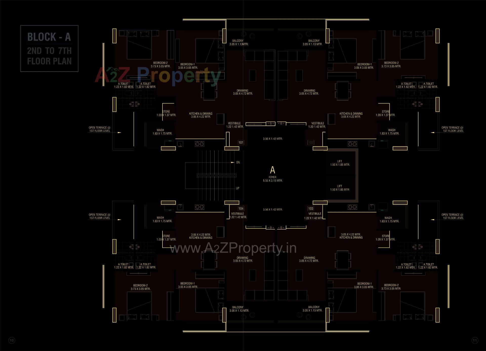 Layout of real estate project Ganesh Green located at Vastral, Ahmedabad, Gujarat