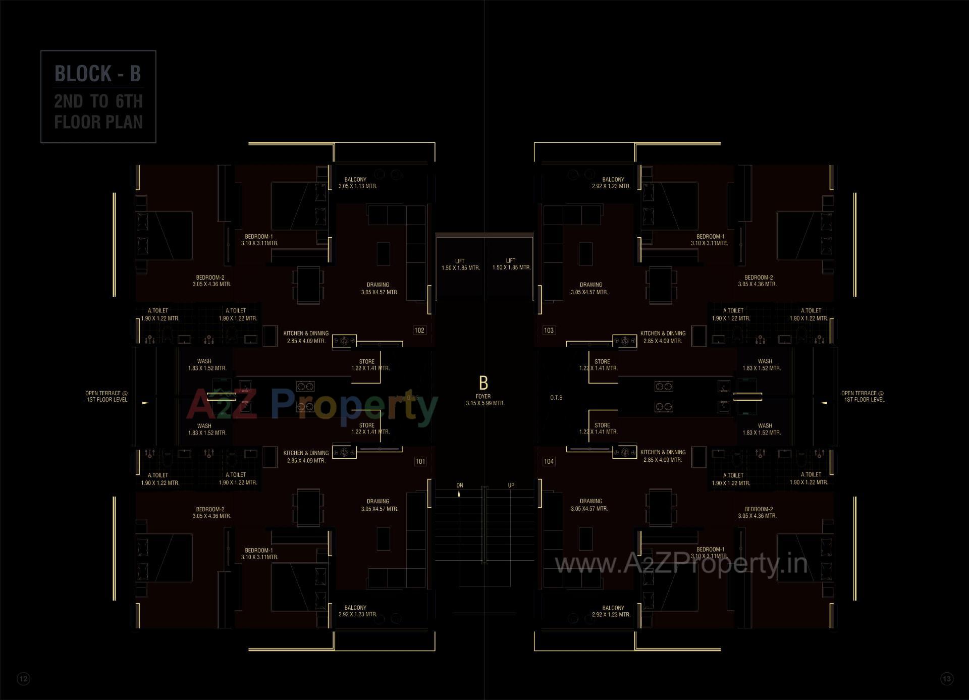 Layout of real estate project Ganesh Green located at Vastral, Ahmedabad, Gujarat