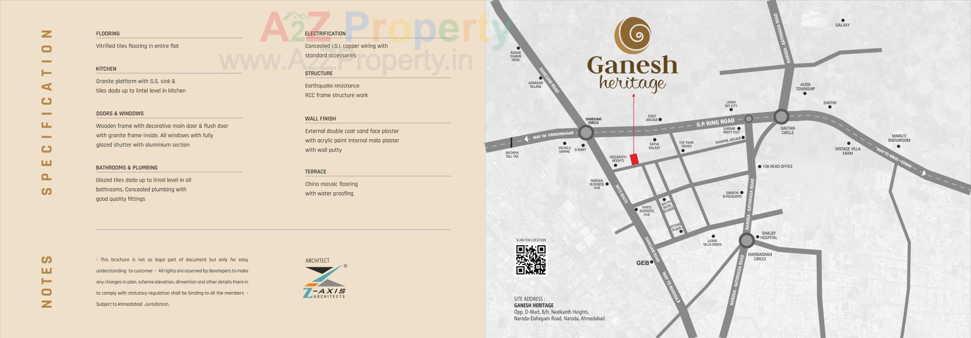  of real estate project Ganesh Heritage located at Muthiya, Ahmedabad, Gujarat