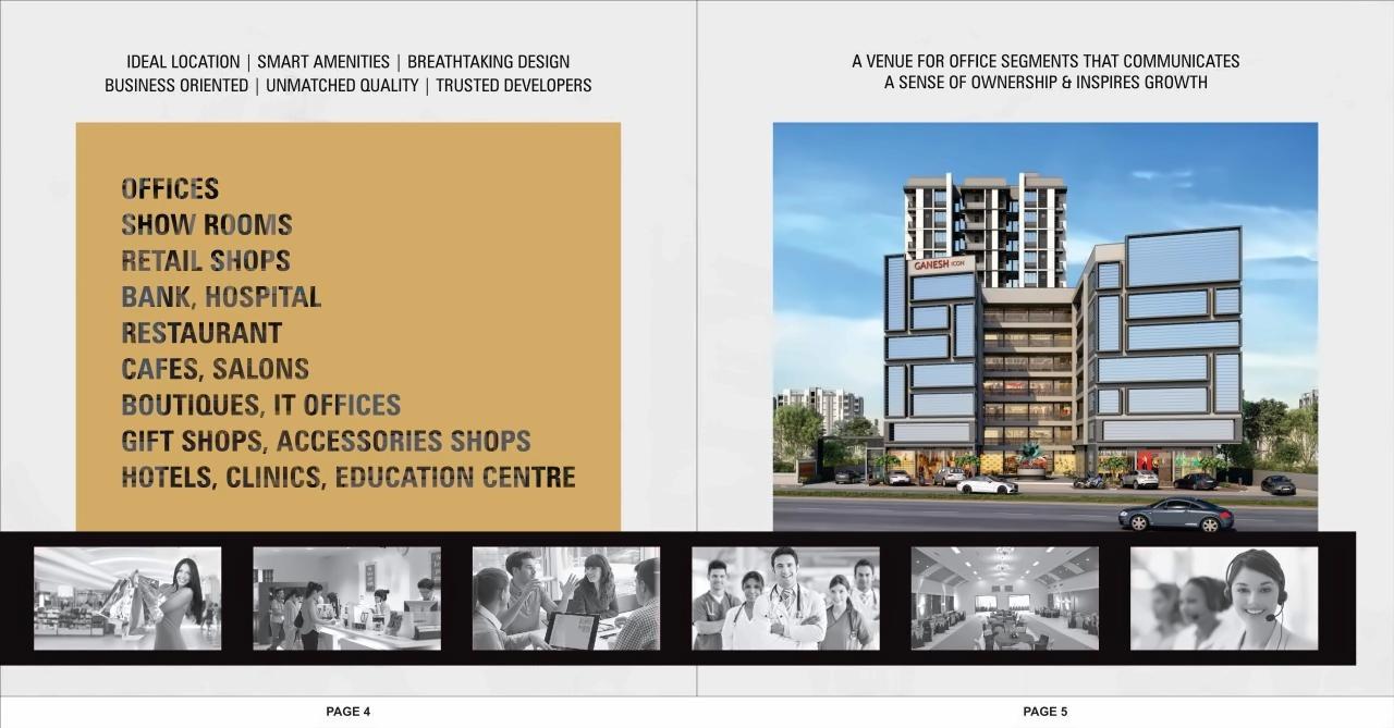  of real estate project Ganesh Icon Ganesh Heights located at Muthia, Ahmedabad, Gujarat