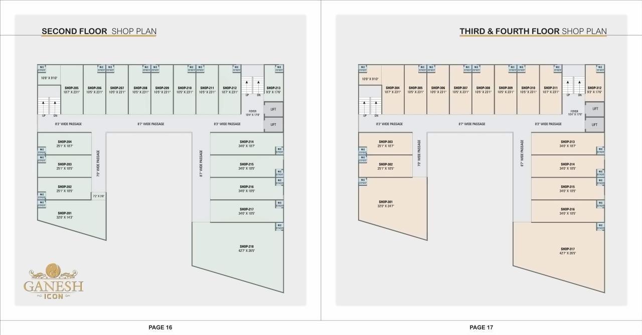Layout of real estate project Ganesh Icon Ganesh Heights located at Muthia, Ahmedabad, Gujarat