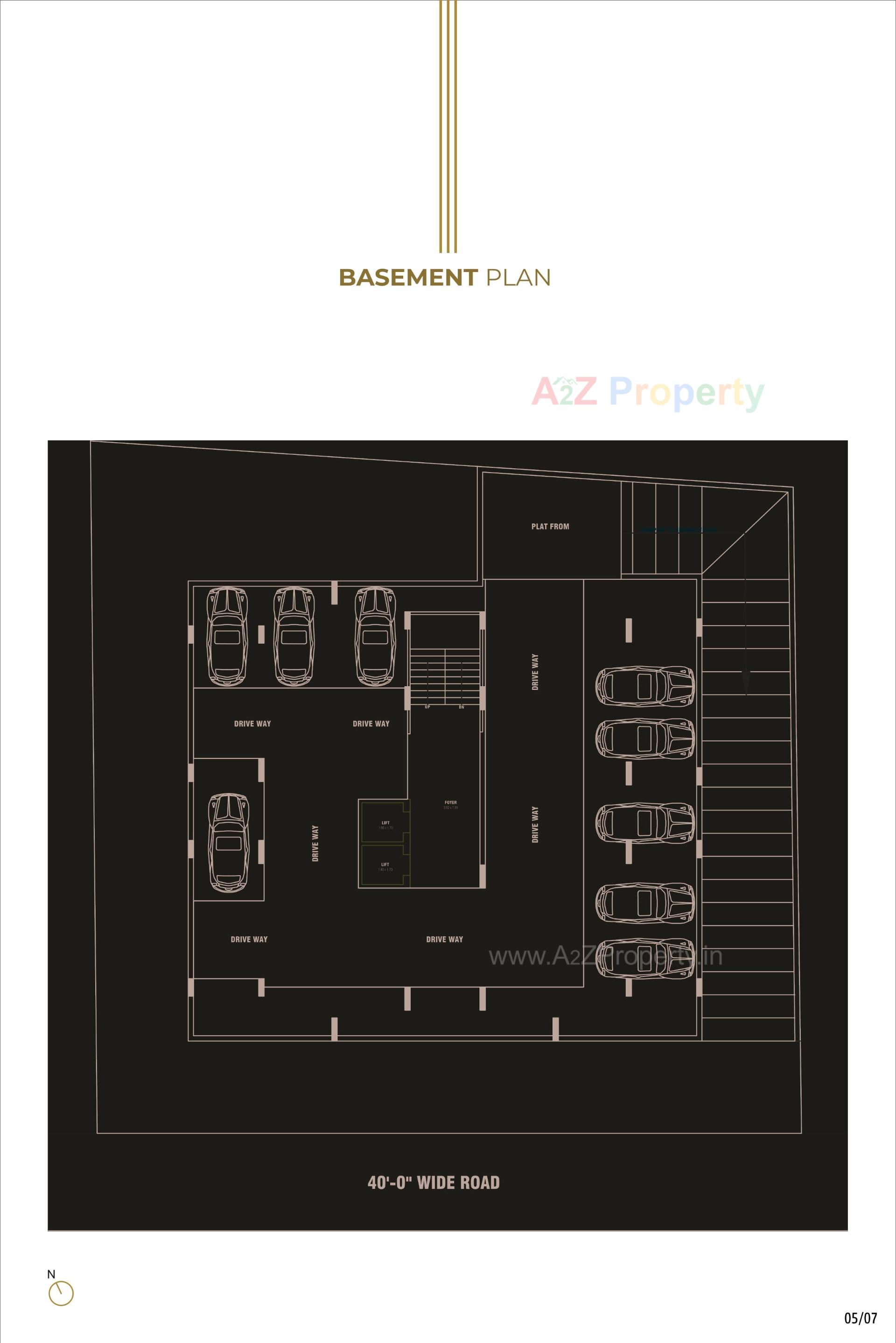  of real estate project Gauravi Apartment located at Vastrapur, Ahmedabad, Gujarat