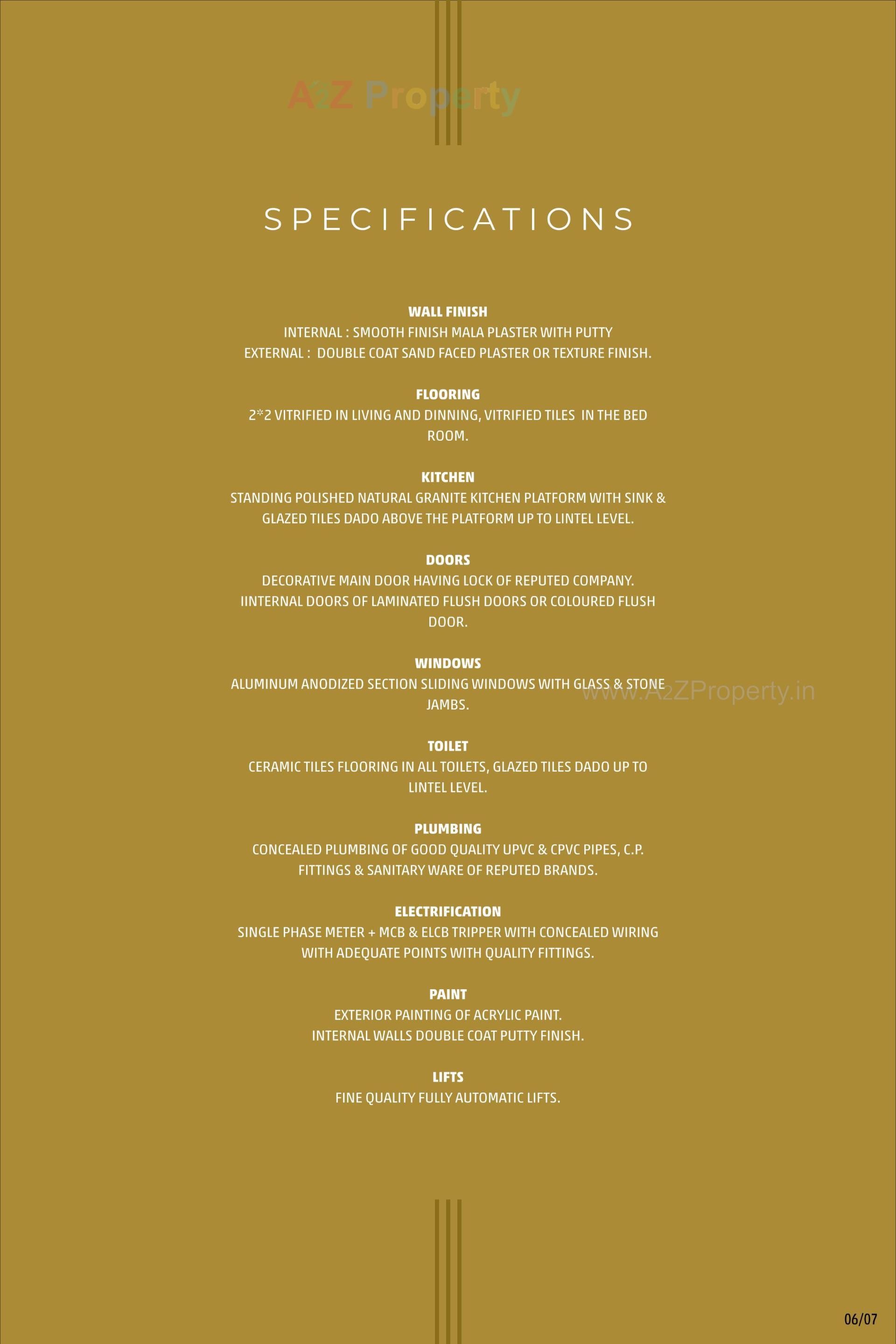  of real estate project Gauravi Apartment located at Vastrapur, Ahmedabad, Gujarat