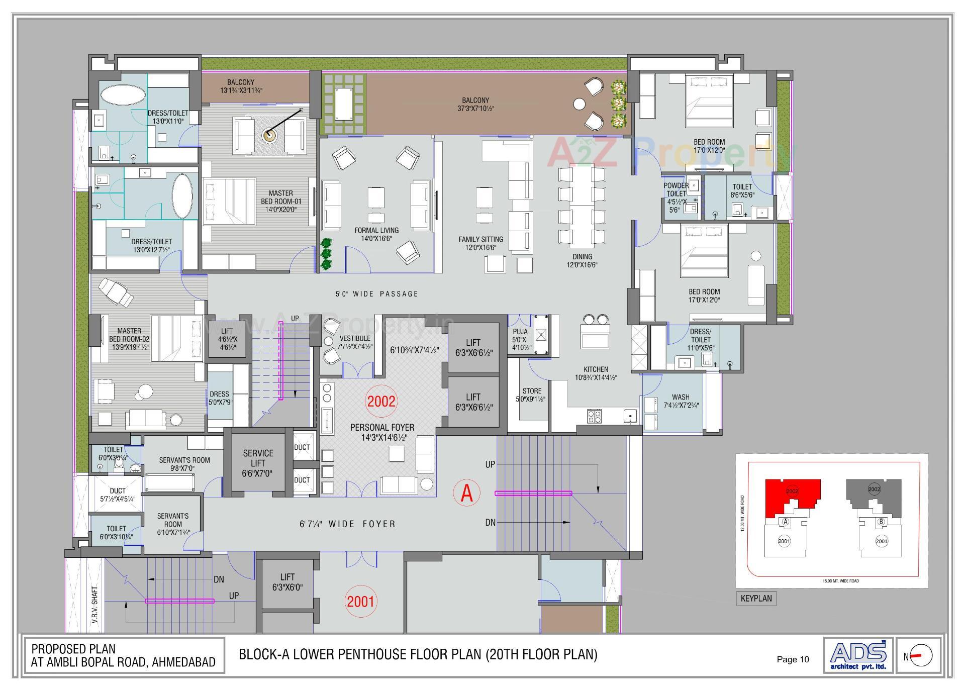 Layout of real estate project Gharana located at Vejalpur, Ahmedabad, Gujarat