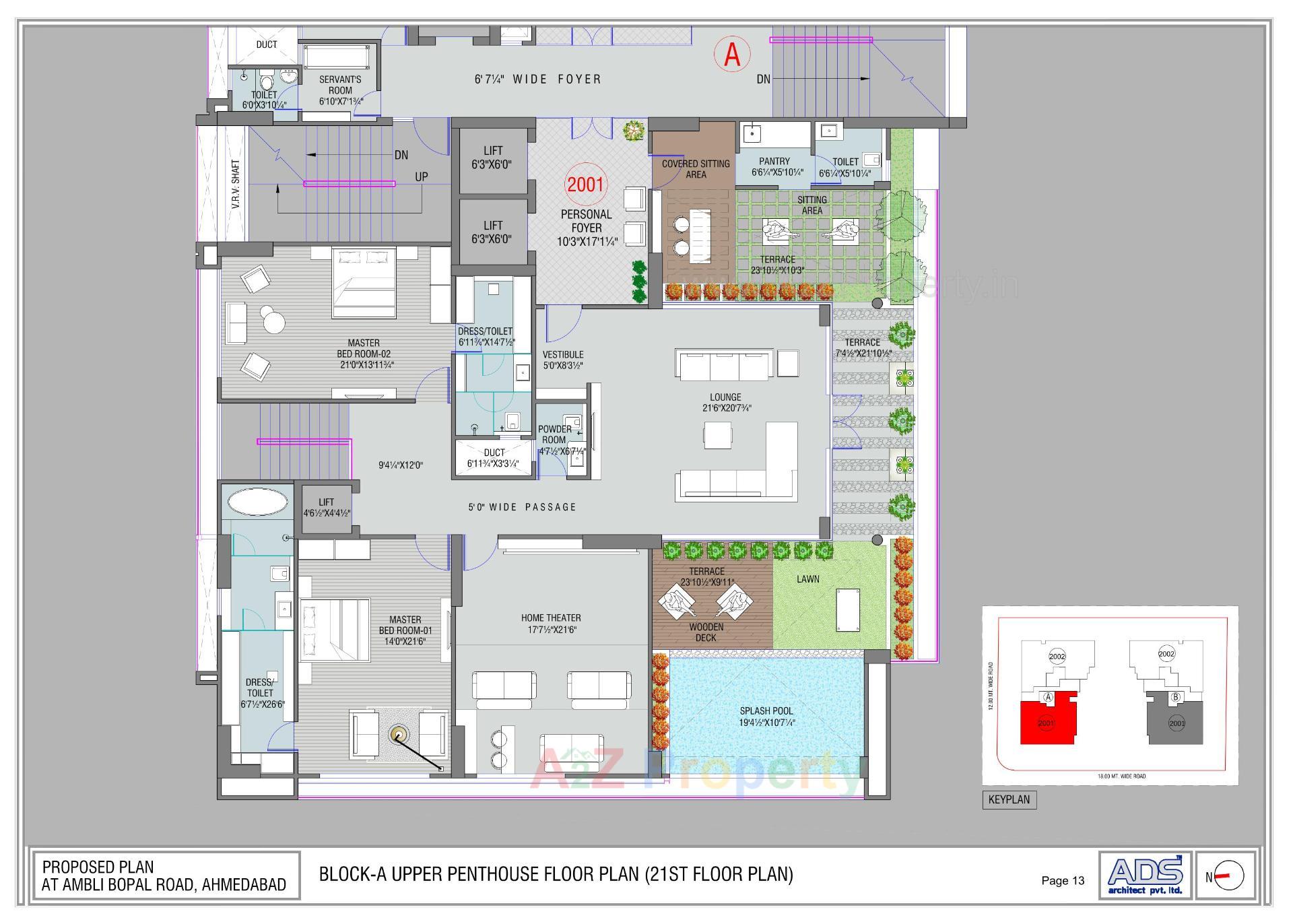 Layout of real estate project Gharana located at Vejalpur, Ahmedabad, Gujarat