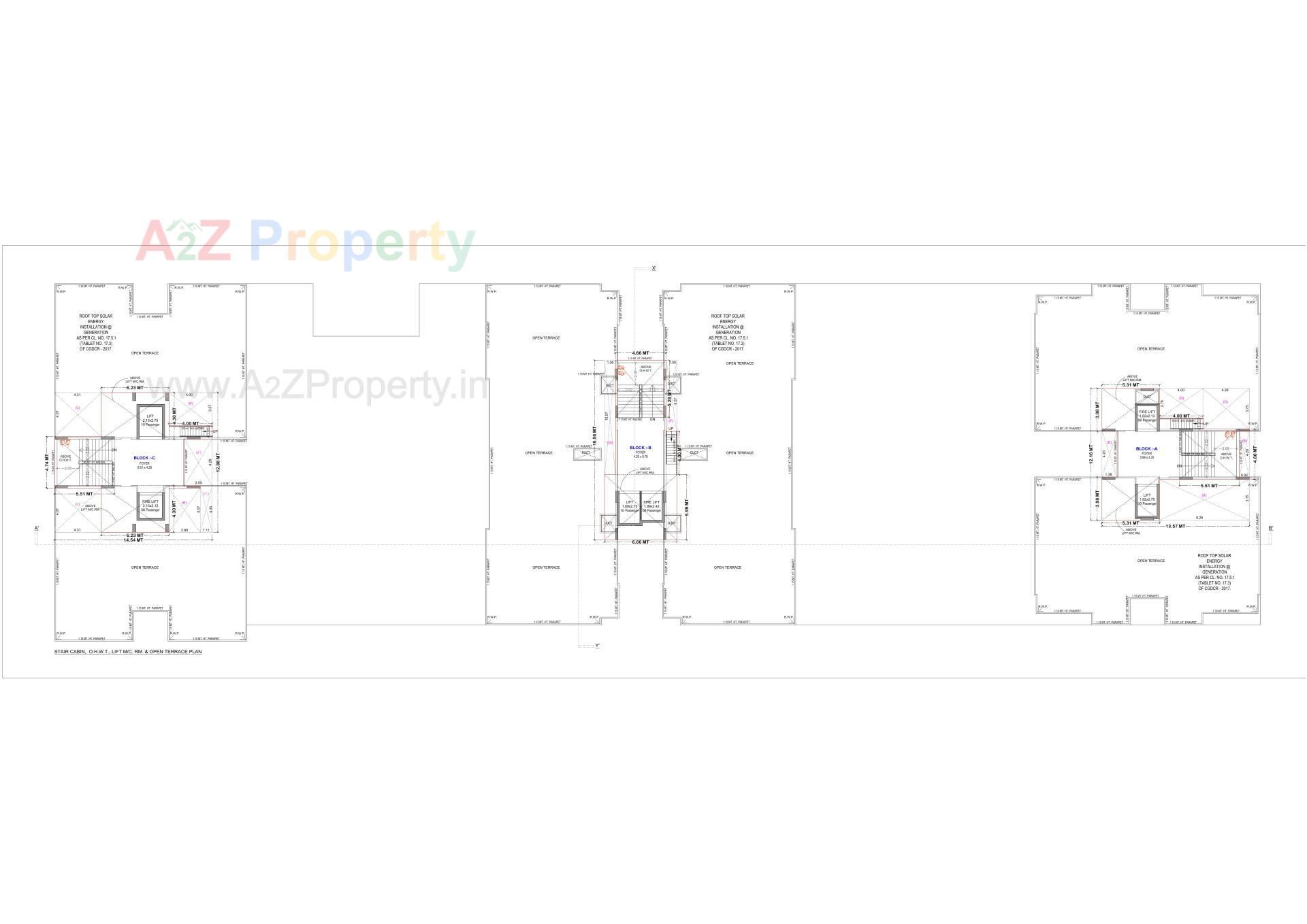 Layout of real estate project Girivar Empire located at Vastral, Ahmedabad, Gujarat