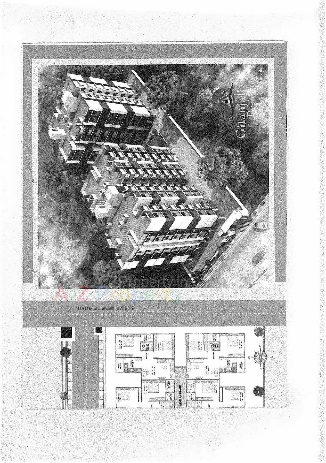  of real estate project Gitanjali Residency located at Naroda, Ahmedabad, Gujarat