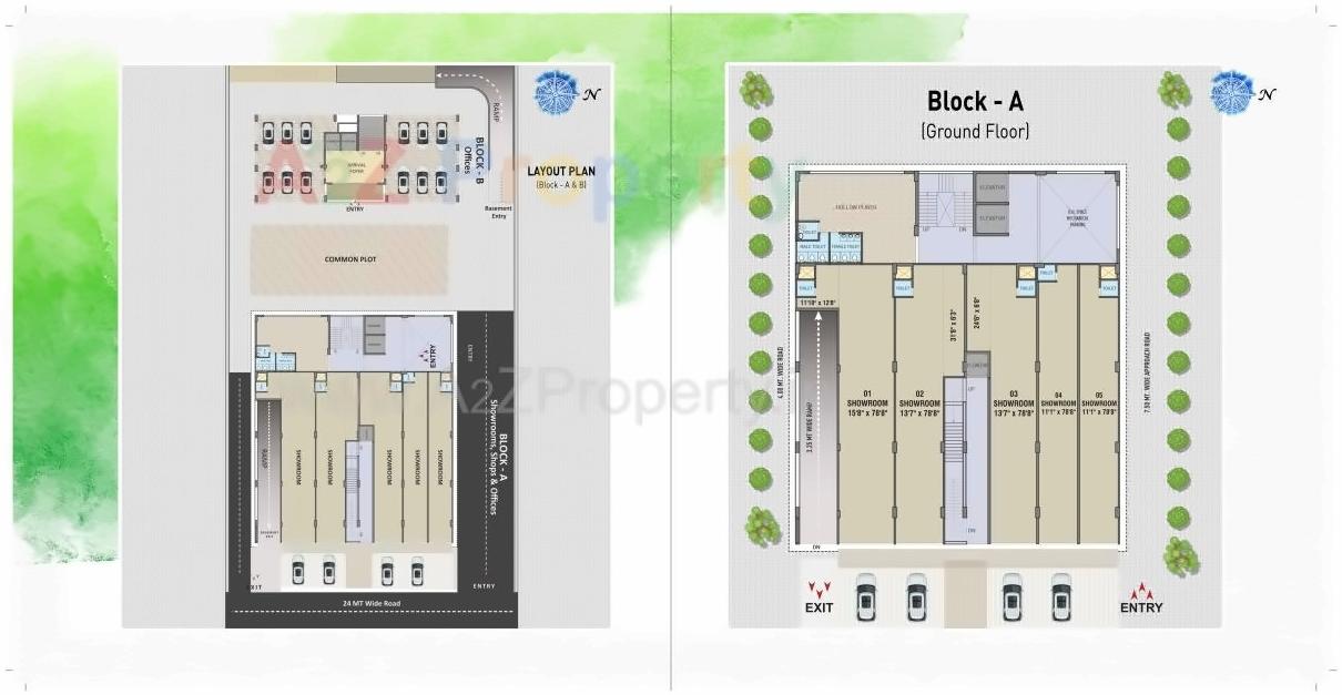 Layout of real estate project Gokul Pratham located at Ahmedabad, Ahmedabad, Gujarat