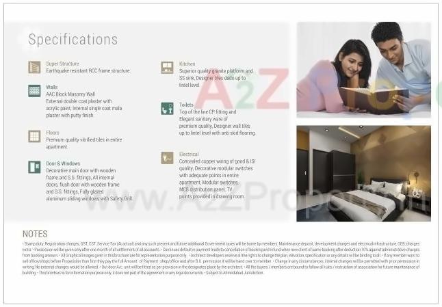  of real estate project Gokuldham Lifestyle located at Singarva, Ahmedabad, Gujarat