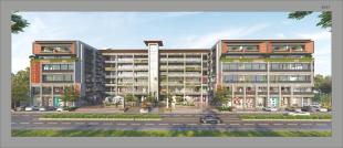 Elevation of real estate project Golden Plaza located at Nikol, Ahmedabad, Gujarat