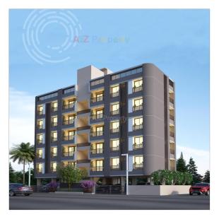 Elevation of real estate project Golden Sunrise located at Bodakdev, Ahmedabad, Gujarat