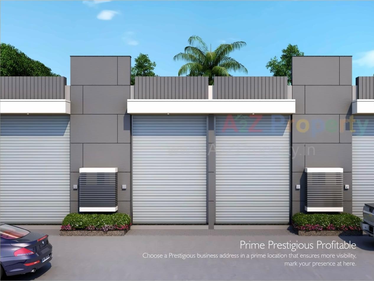 3D Elevation of real estate project Gopal Charan Ind Zon located at Odhav, Ahmedabad, Gujarat