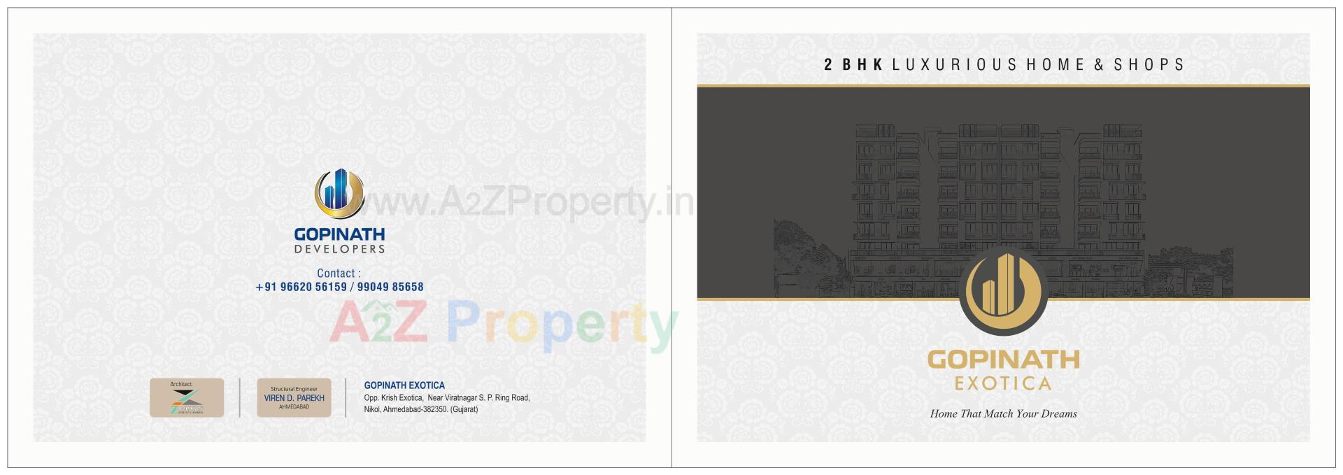  of real estate project Gopinath Exotica located at Nagar, Ahmedabad, Gujarat