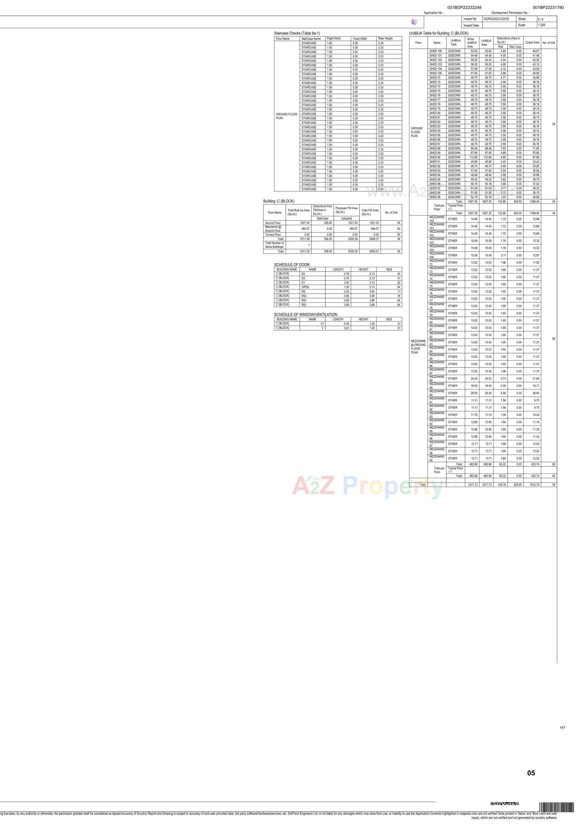 Layout of real estate project Gopinath Industrial Landmark located at Ahmedabad, Ahmedabad, Gujarat