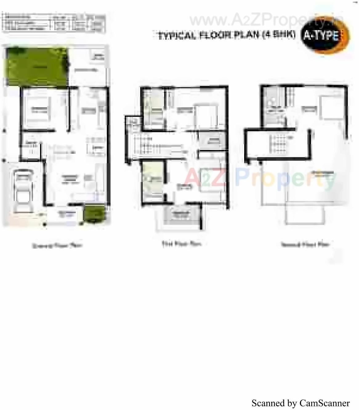 Layout of real estate project Govardhan Galaxy Ii located at Nikol, Ahmedabad, Gujarat