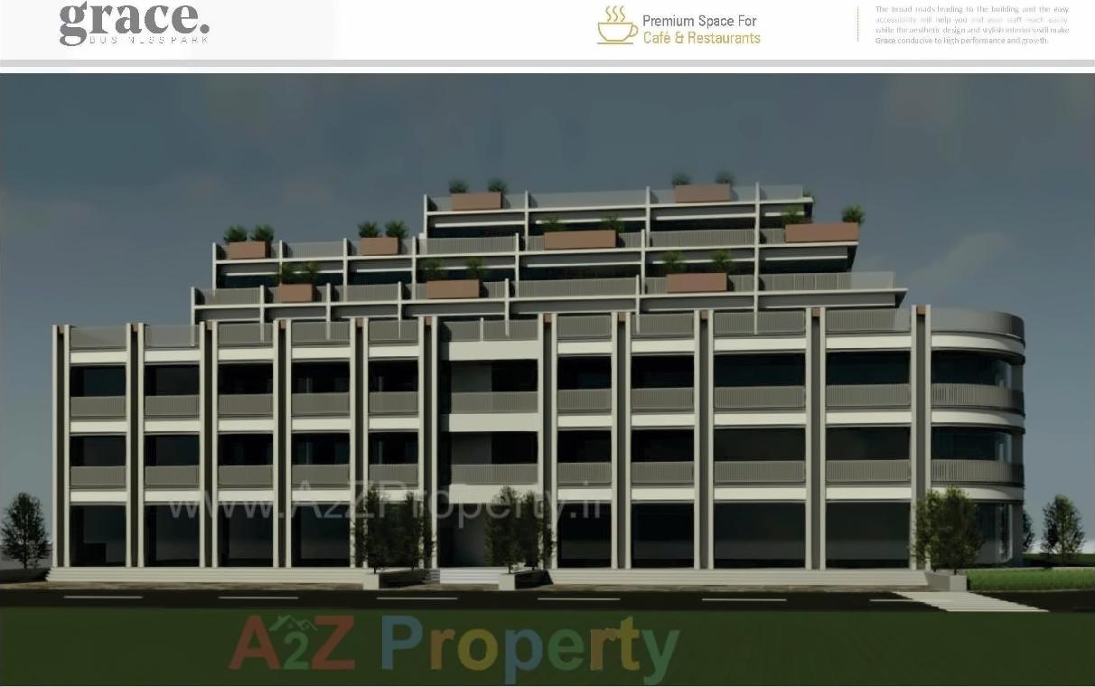 3D Elevation of real estate project Grace Business Park located at Ahmedabad, Ahmedabad, Gujarat