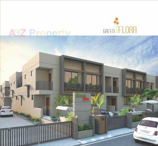 Elevation of real estate project Green Flora located at Sanand, Ahmedabad, Gujarat