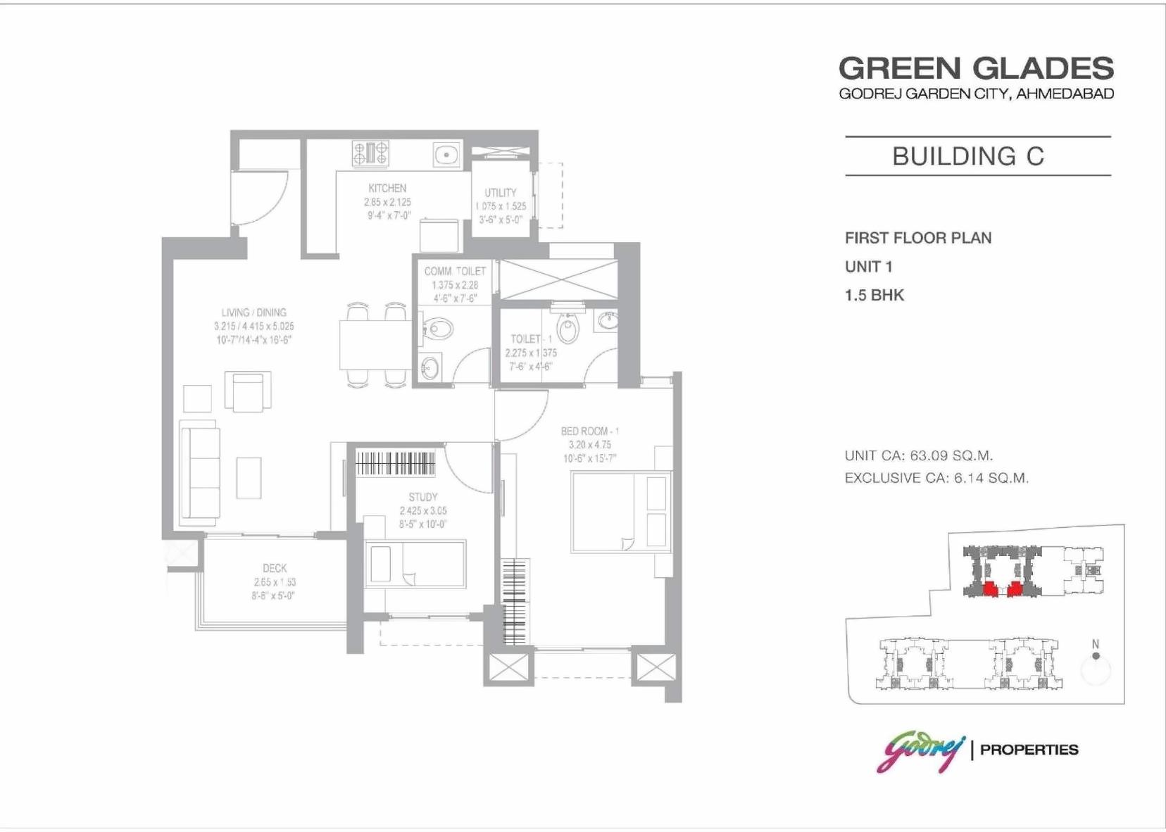 Layout of real estate project Green Glades located at Jagatpur, Ahmedabad, Gujarat