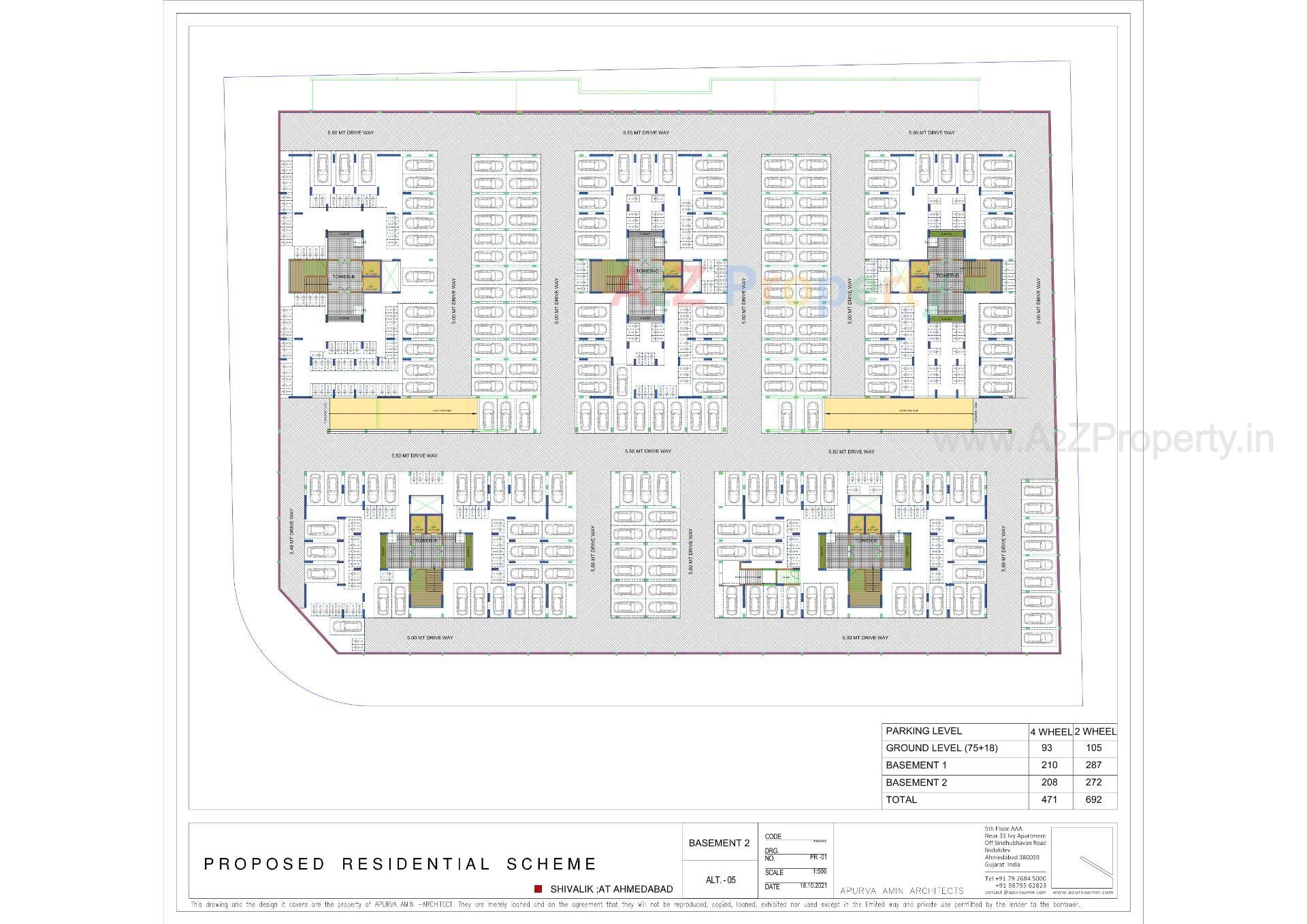 Layout of real estate project Green View located at Ahmedabad, Ahmedabad, Gujarat