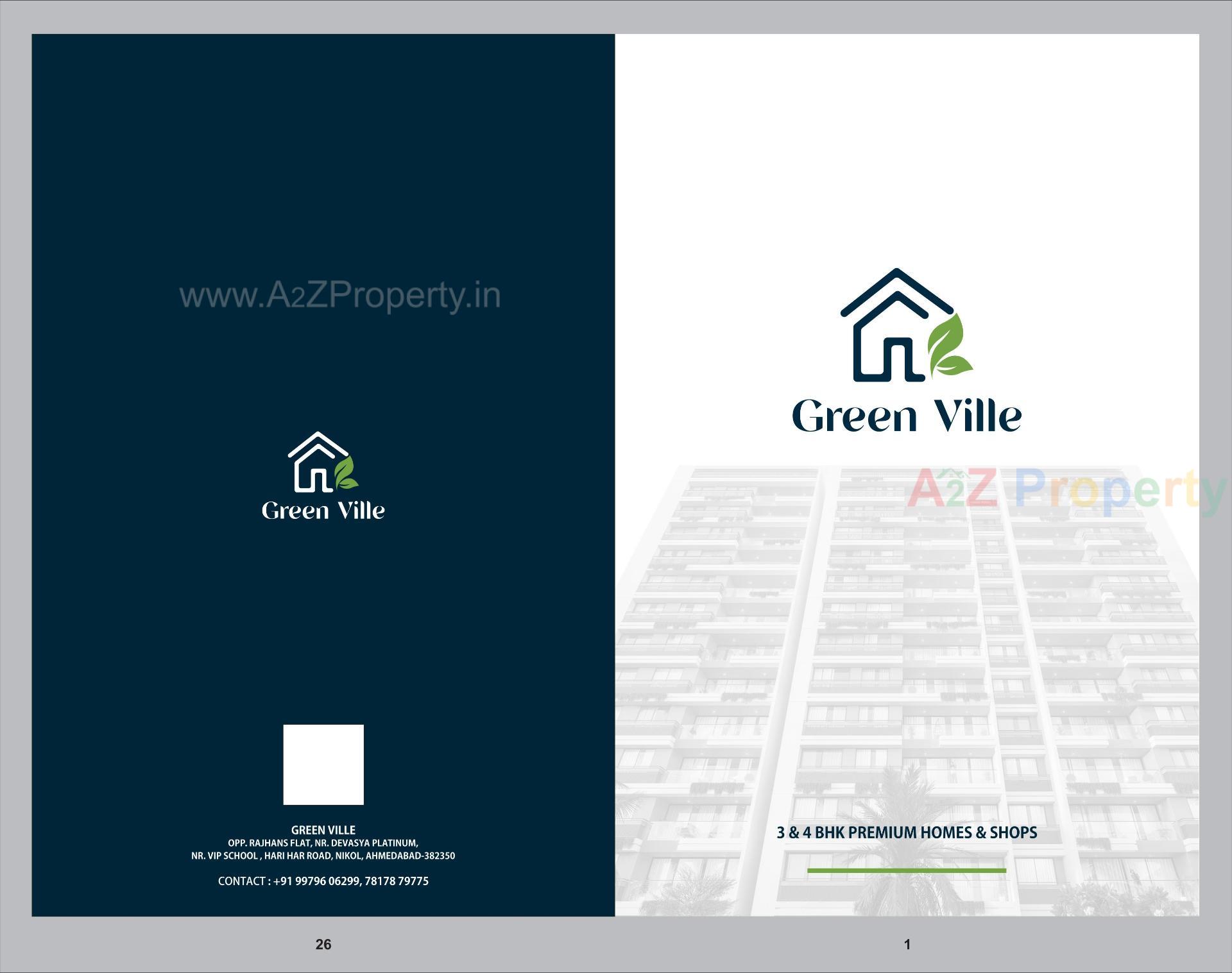  of real estate project Green Ville located at Nikol, Ahmedabad, Gujarat
