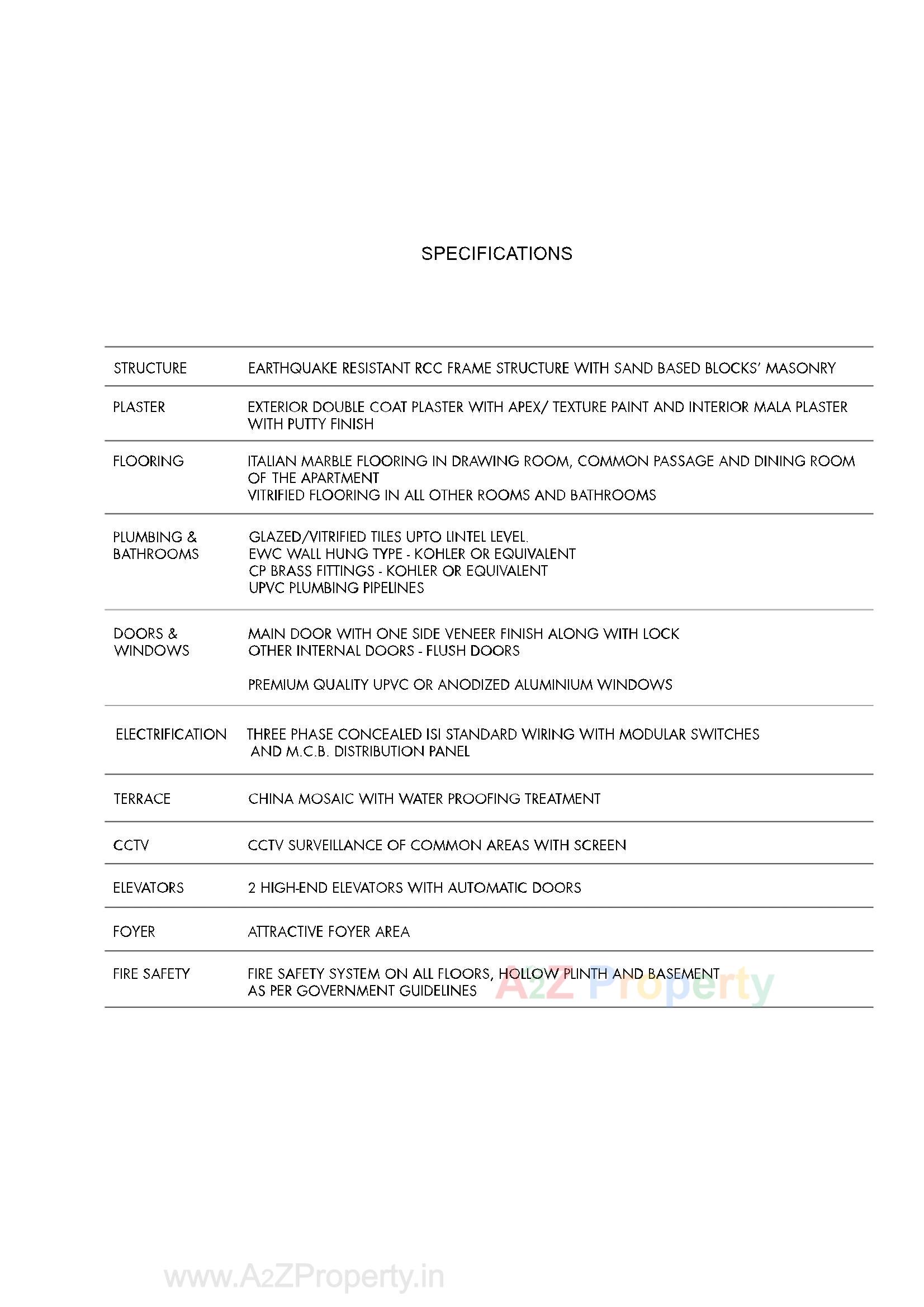  of real estate project Greencraft Residences located at Jodhpur, Ahmedabad, Gujarat