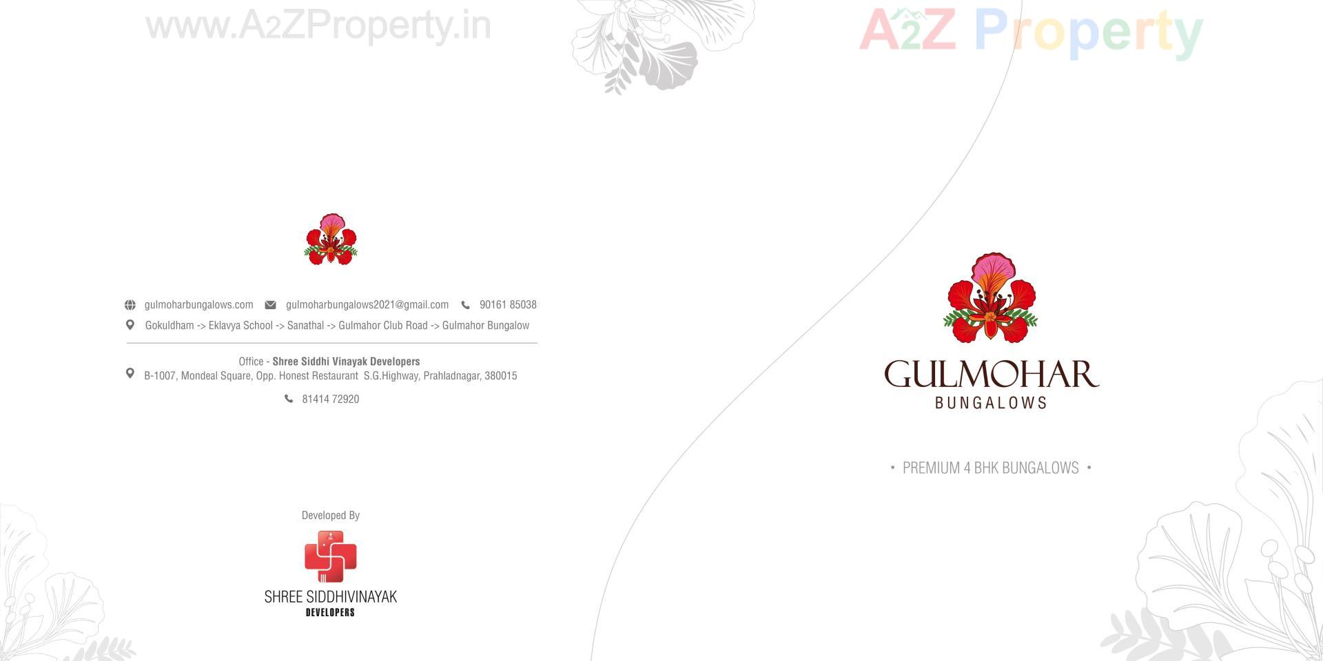  of real estate project Gulmohar Bungalows located at Sanand, Ahmedabad, Gujarat