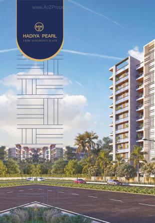 Elevation of real estate project Hadiya Pearl located at Sarkhej, Ahmedabad, Gujarat