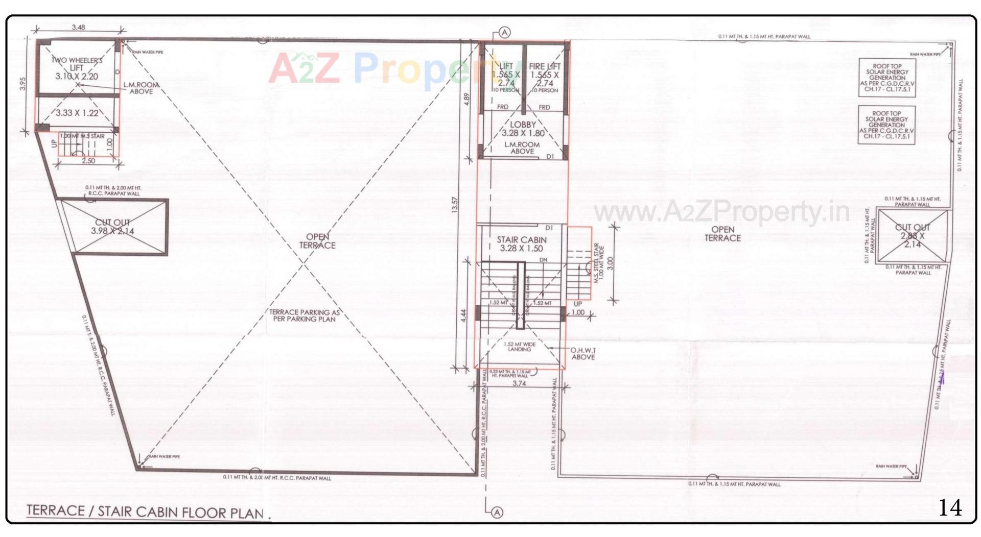  of real estate project Hamd Miracle located at Makarba, Ahmedabad, Gujarat