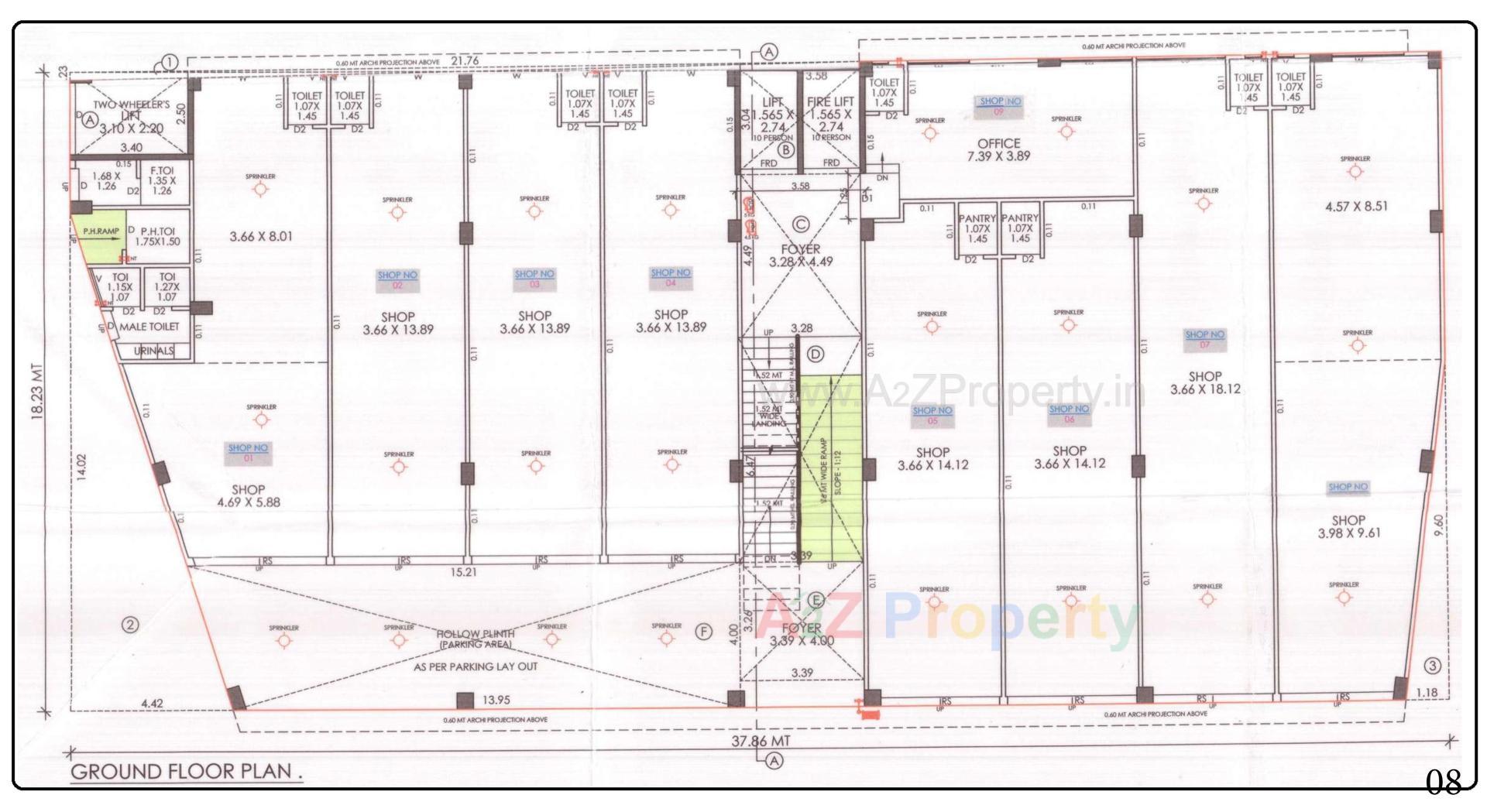  of real estate project Hamd Miracle located at Makarba, Ahmedabad, Gujarat