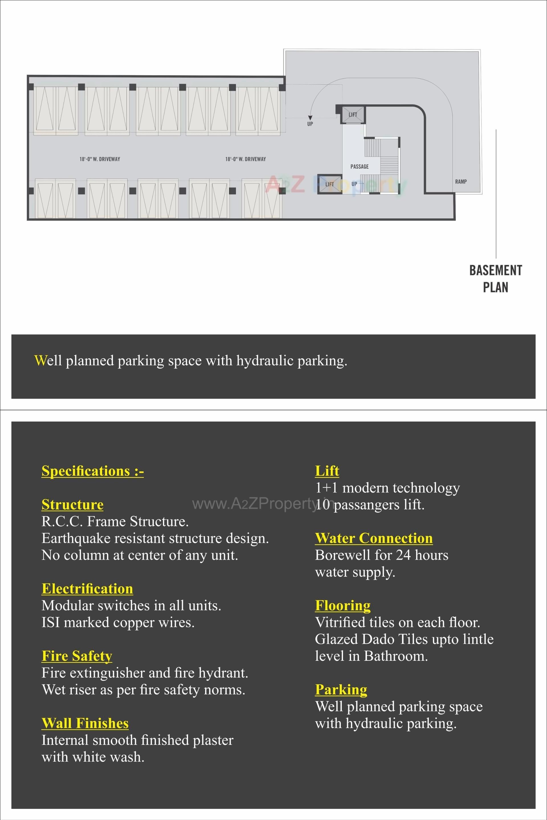  of real estate project Happy Heights located at Chandkheda, Ahmedabad, Gujarat