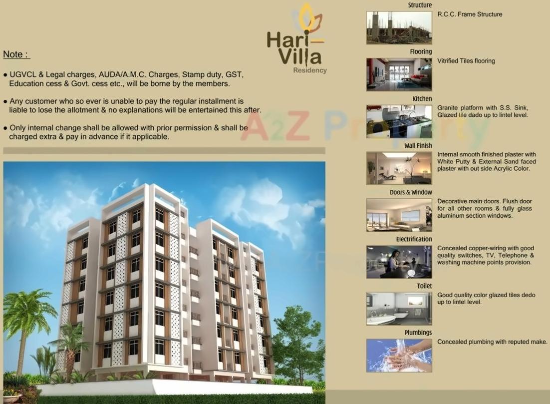  of real estate project Hari Villa Residency located at Bareja, Ahmedabad, Gujarat