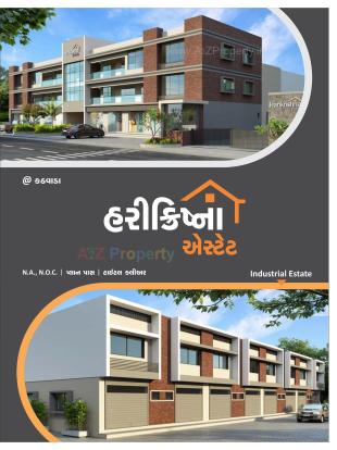 Elevation of real estate project Harikrishna Estate located at Kathwada, Ahmedabad, Gujarat