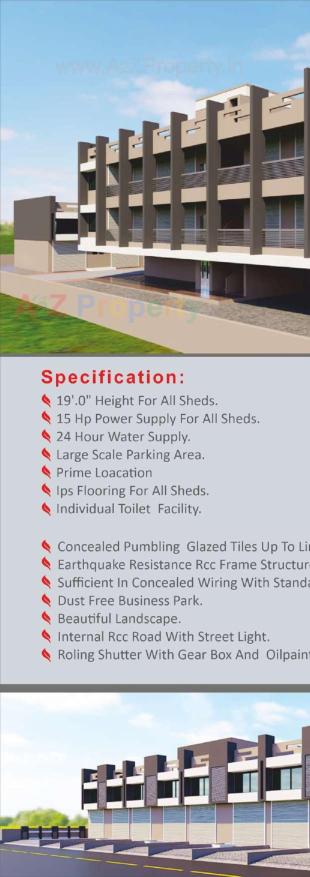 Elevation of real estate project Harikrupa Industrial Park located at Ahmedabad, Ahmedabad, Gujarat