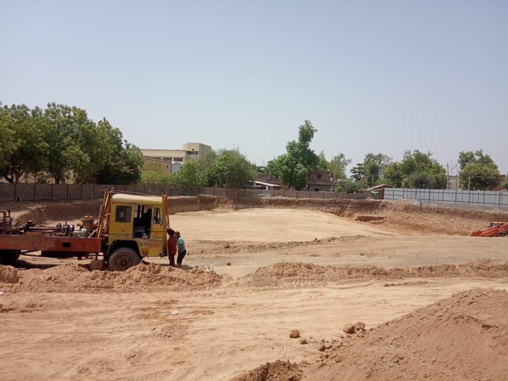 152687_const of real estate project Hariom Crystal located at Ghuma, Ahmedabad, Gujarat