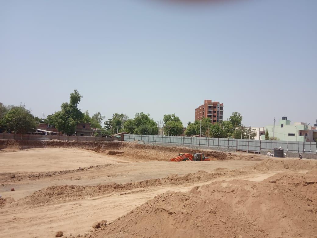 152688_const of real estate project Hariom Crystal located at Ghuma, Ahmedabad, Gujarat