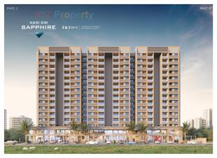 Elevation of real estate project Hariom Sapphire located at Ognaj, Ahmedabad, Gujarat