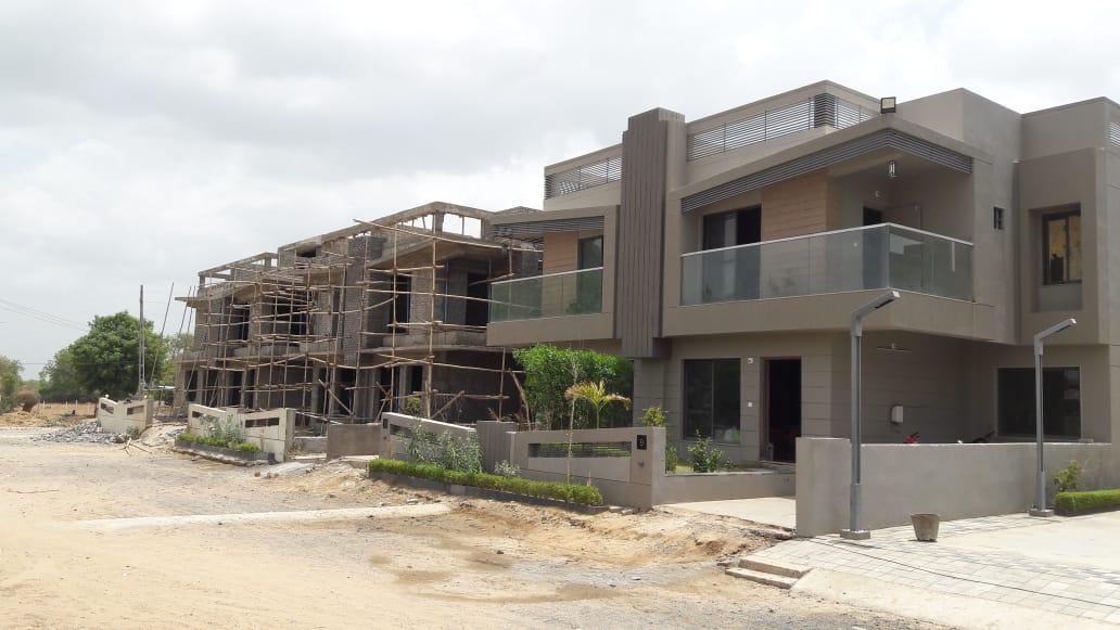 167749_const of real estate project Hariom Sollitaire located at Manipur, Ahmedabad, Gujarat