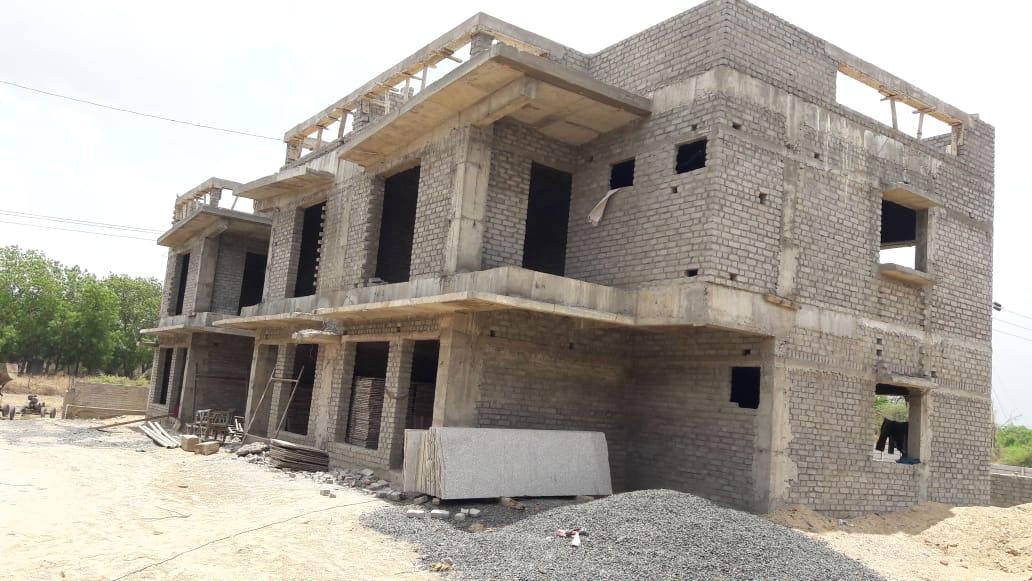 167750_const of real estate project Hariom Sollitaire located at Manipur, Ahmedabad, Gujarat