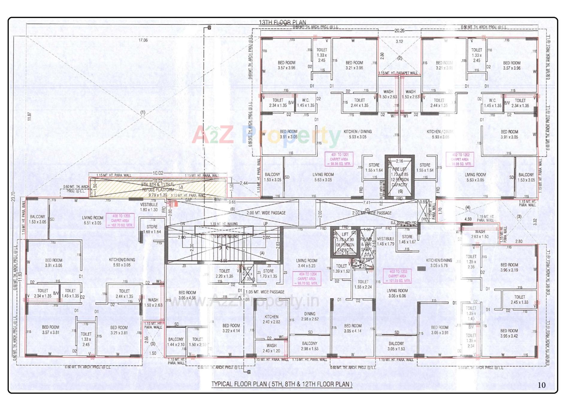 Layout of real estate project Harmony located at Vejalpur, Ahmedabad, Gujarat