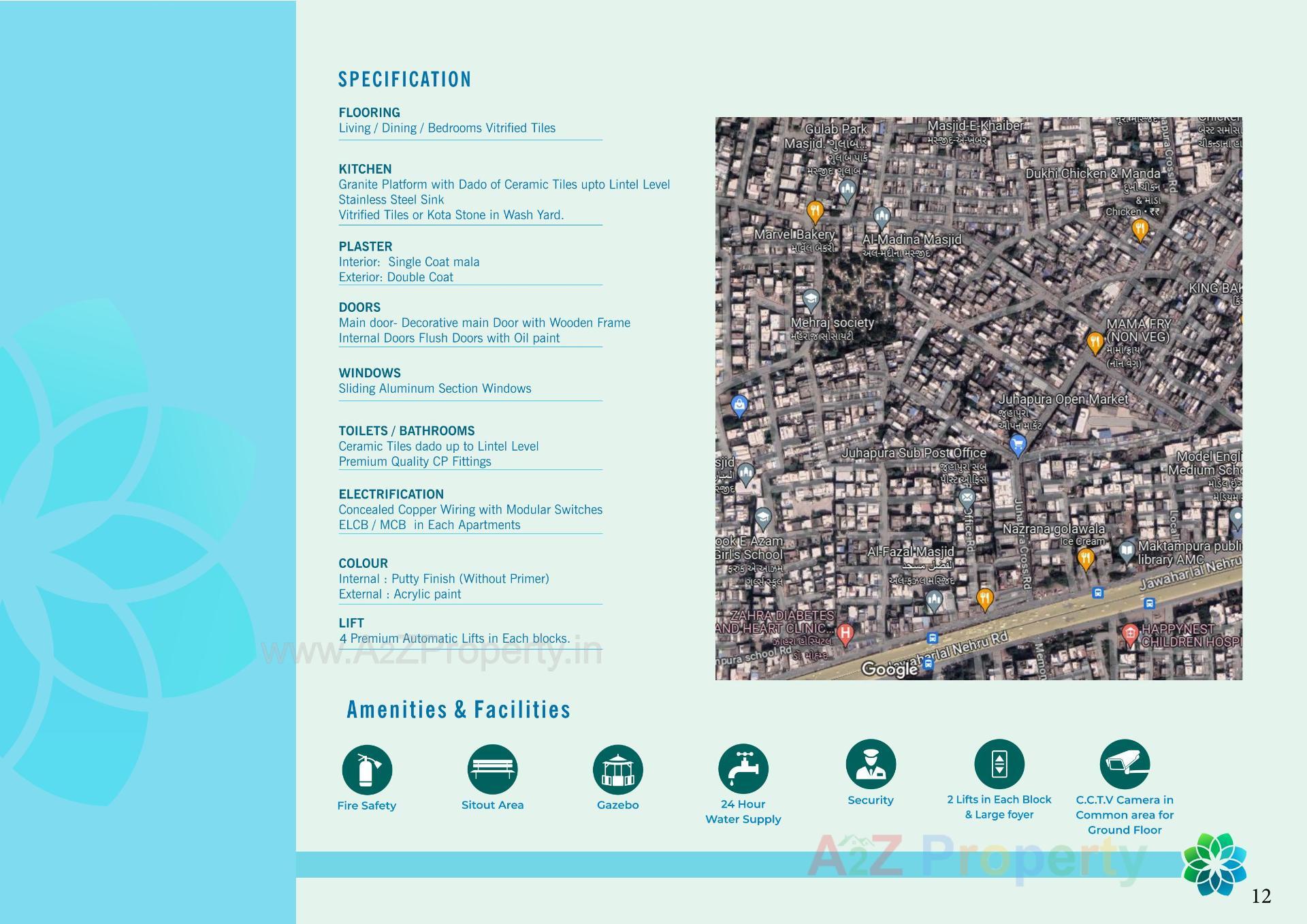  of real estate project Harmony located at Vejalpur, Ahmedabad, Gujarat