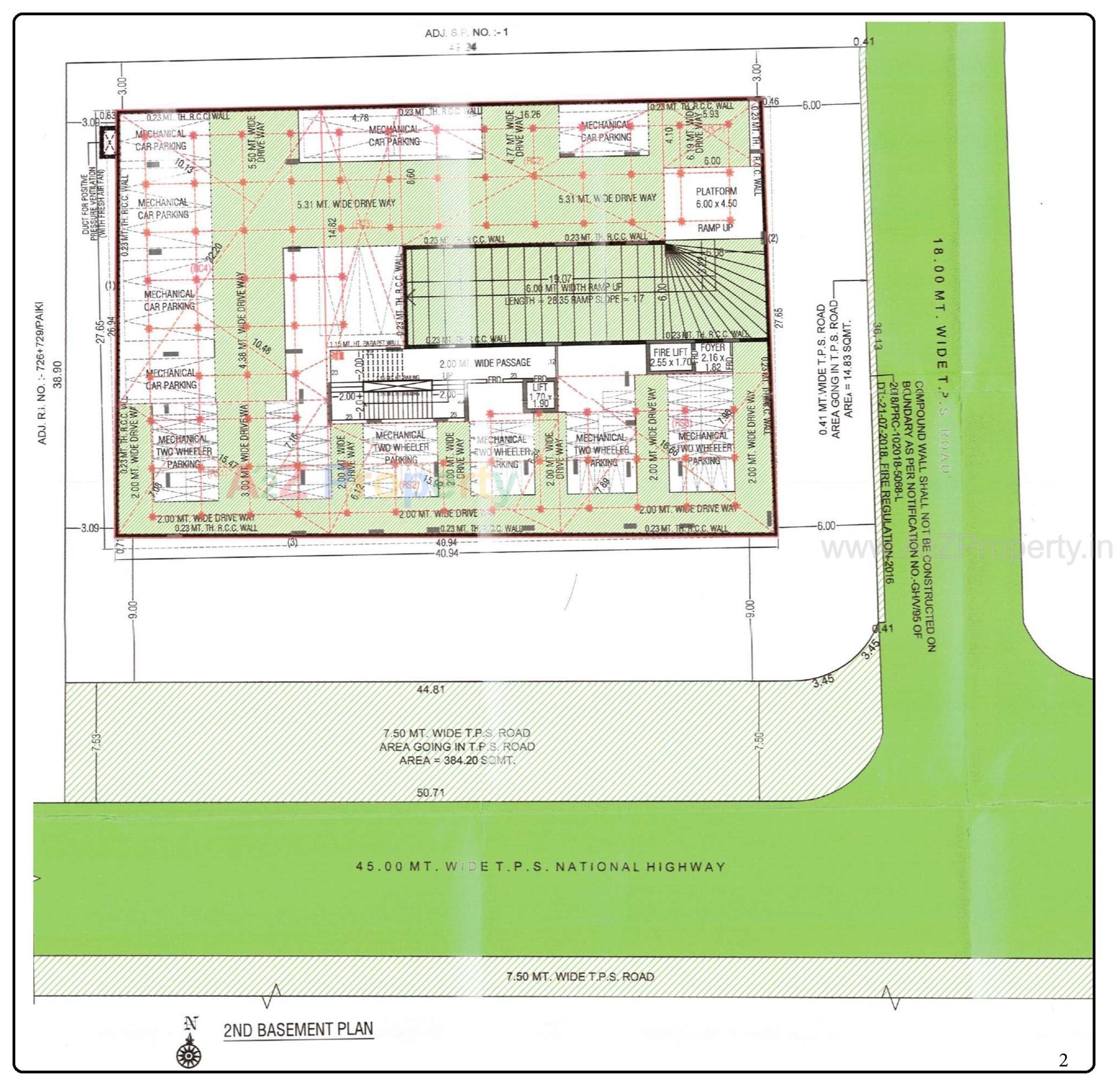Layout of real estate project Harmony located at Vejalpur, Ahmedabad, Gujarat
