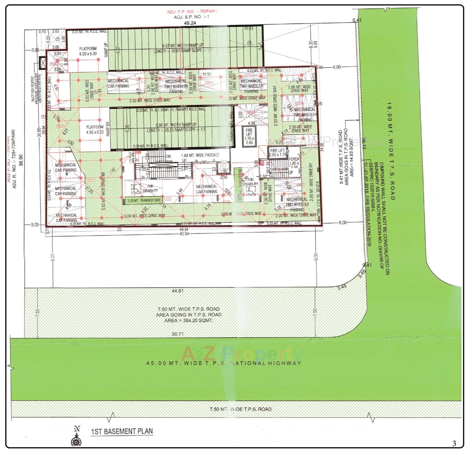 Layout of real estate project Harmony located at Vejalpur, Ahmedabad, Gujarat