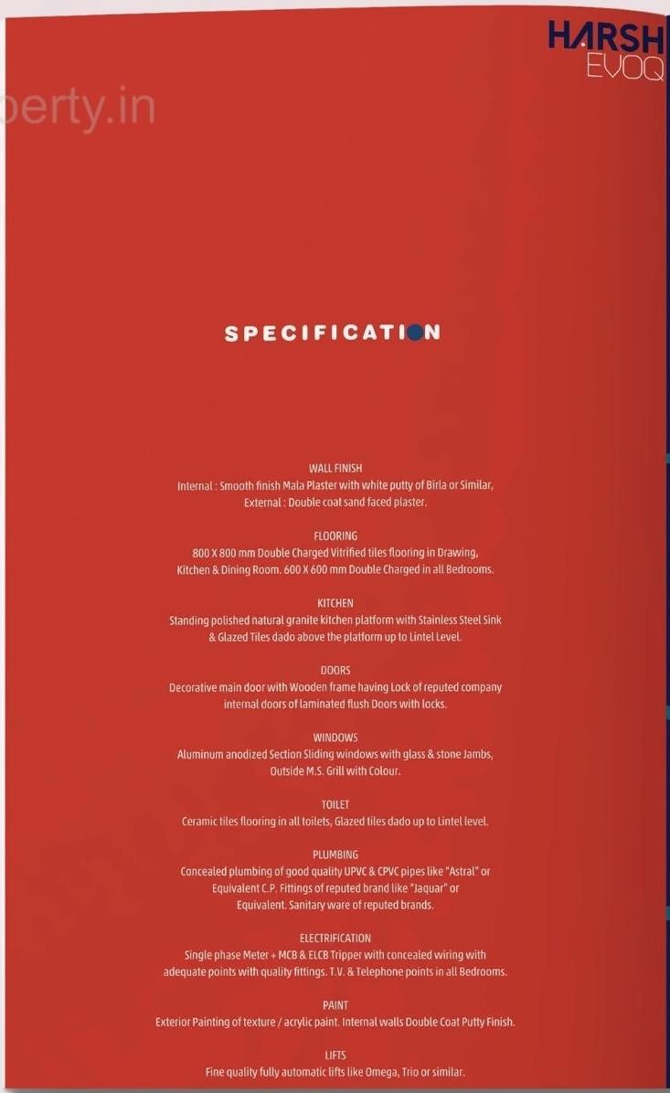 Project Specifications