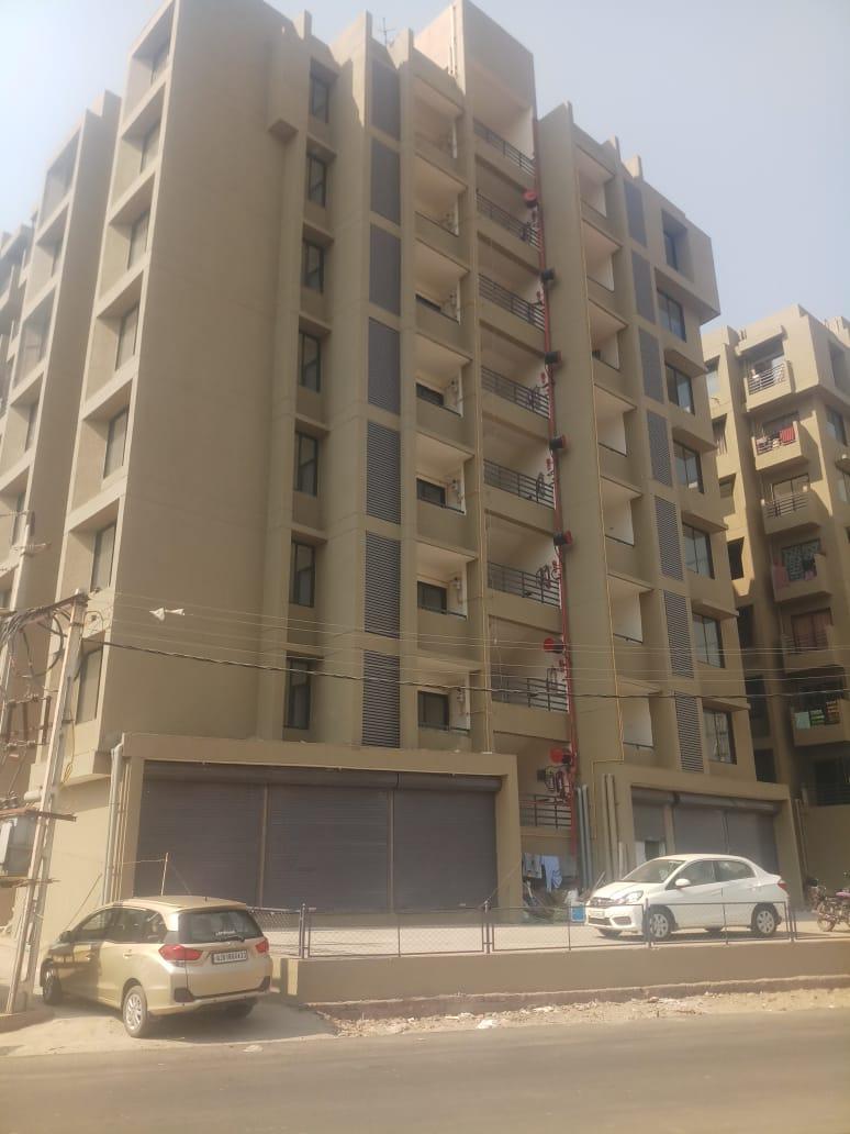 140364_const of real estate project Harsh Platinum located at Ghuma, Ahmedabad, Gujarat