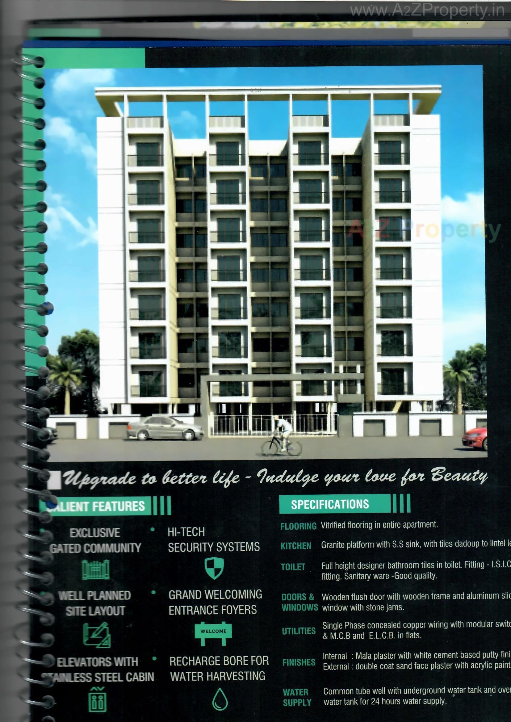  of real estate project Hasnain Residency located at Sarkhej, Ahmedabad, Gujarat