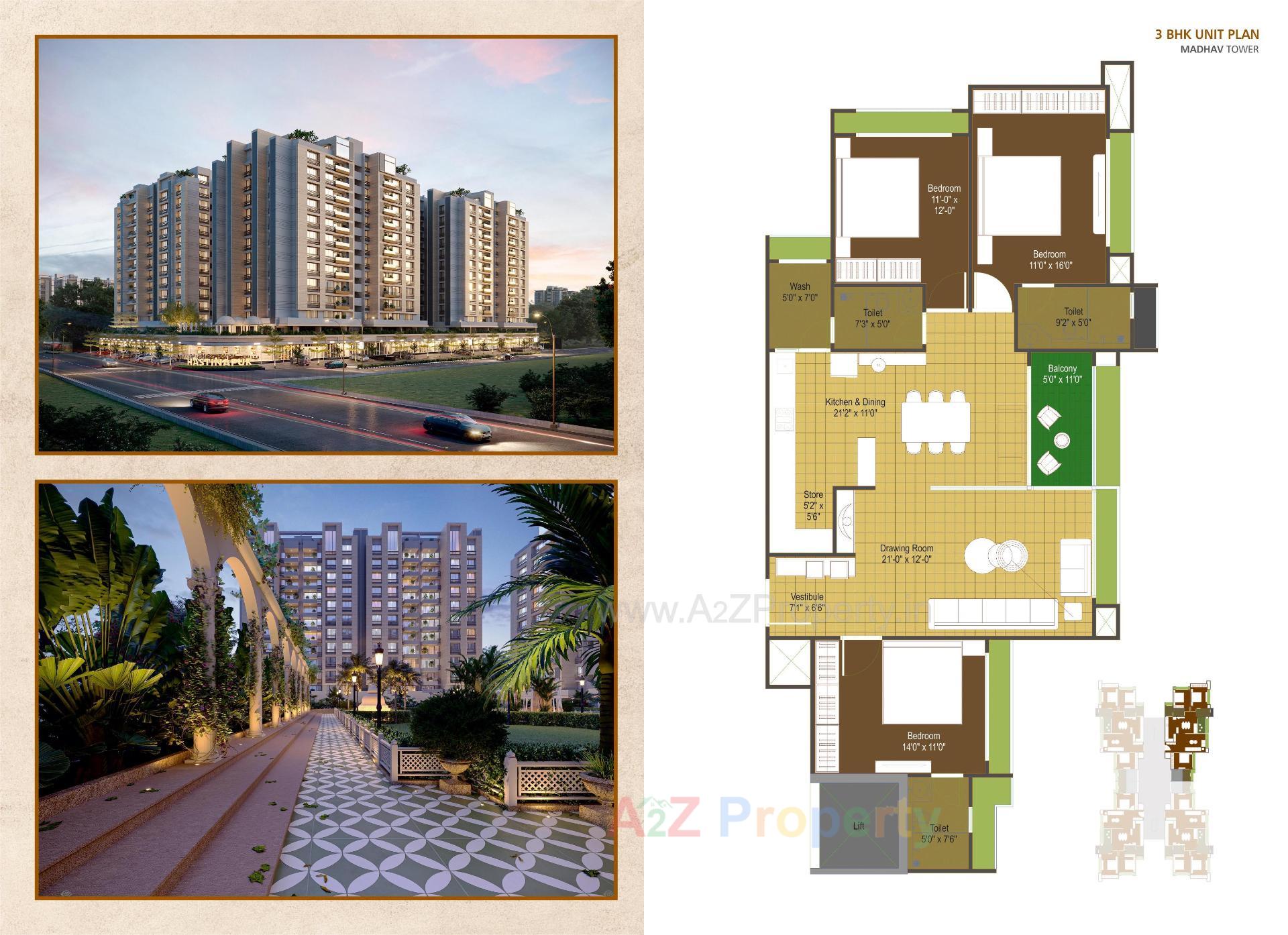 Layout of real estate project Hastinapur The Royal Legacy located at Jodhpur, Ahmedabad, Gujarat