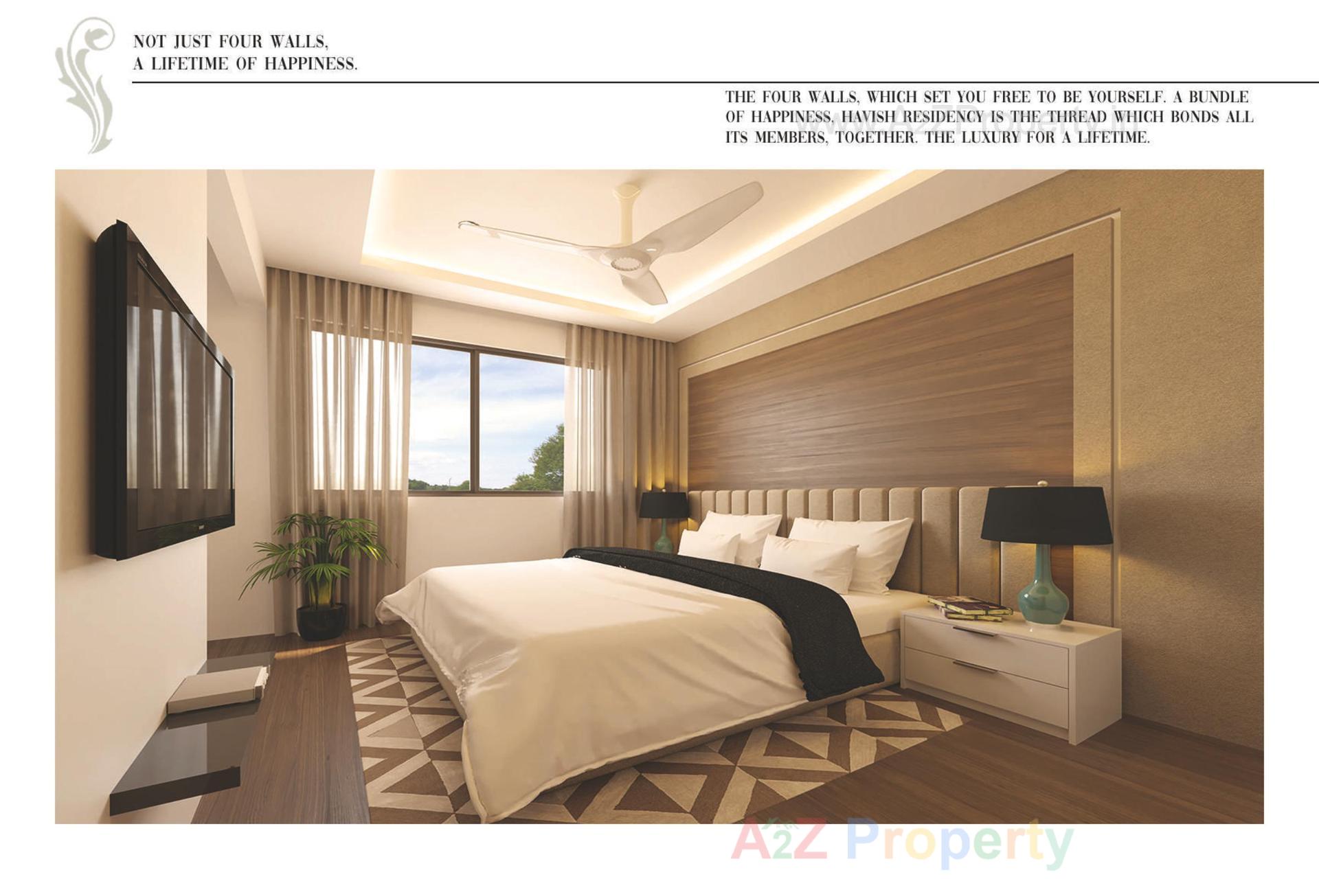 3D Elevation of real estate project Havish Residency located at Ghuma, Ahmedabad, Gujarat