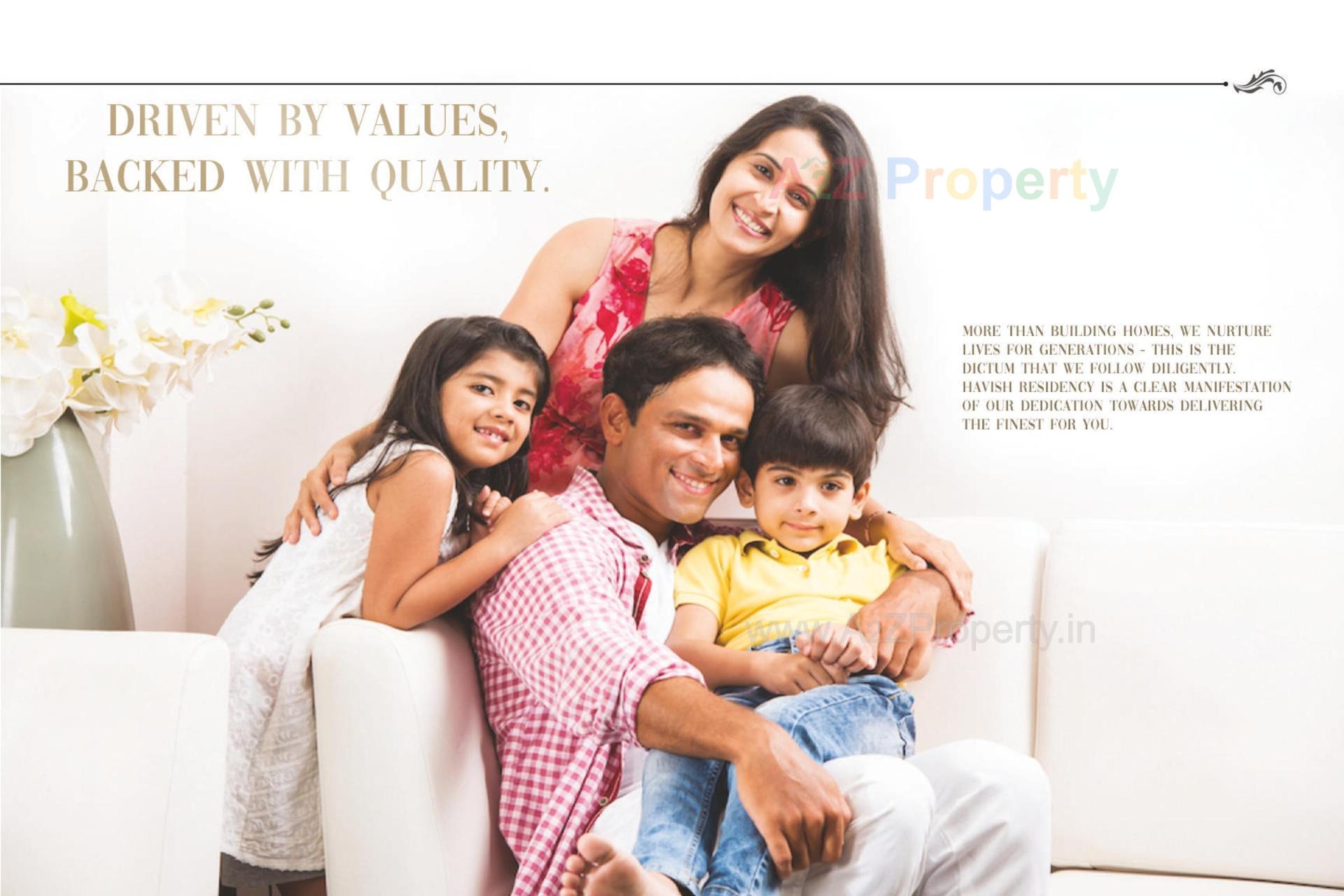  of real estate project Havish Residency located at Ghuma, Ahmedabad, Gujarat