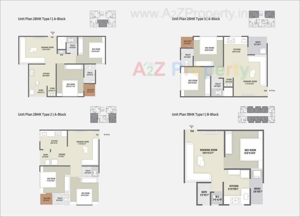 Layout of real estate project Heaven Sky located at Nikol, Ahmedabad, Gujarat