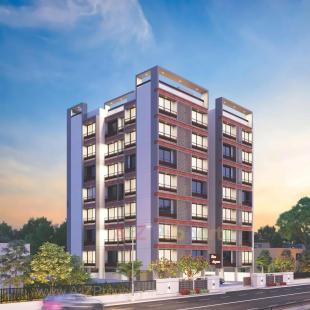 Elevation of real estate project Hem Elegance located at Vastrapur, Ahmedabad, Gujarat